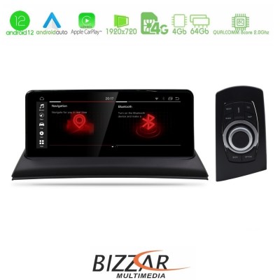 Bizzar QL Series Android12 8core 4+64GB BMW Χ3 Ε83 Navigation Multimedia Station 10.25