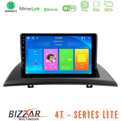 Bizzar 4T Series BMW X3 E83 4Core Android13 2+32GB Navigation Multimedia Tablet 9