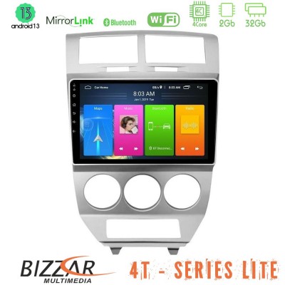 Bizzar 4T Series Dodge Caliber 2006-2011 4Core Android13 2+32GB Navigation Multimedia Tablet 10