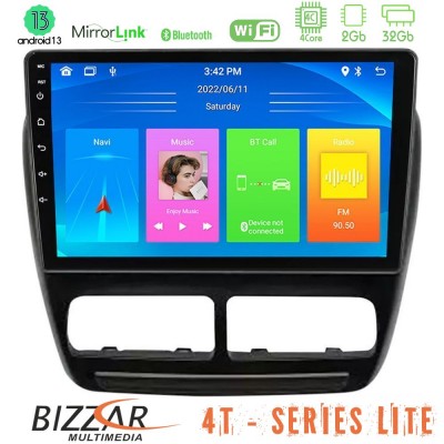 Bizzar 4T Series Fiat Doblo / Opel Combo 2010-2014 4Core Android13 2+32GB Navigation Multimedia Tablet 9