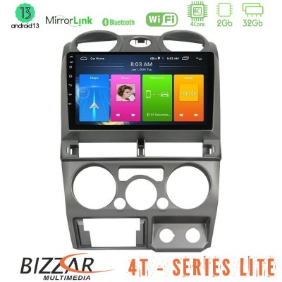 Bizzar 4T Series Isuzu D-Max 2007-2011 4Core Android13 2+32GB Navigation Multimedia Tablet 9