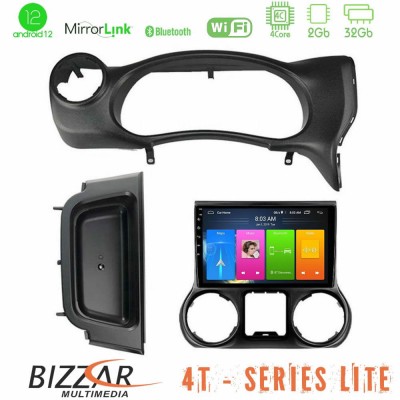 Bizzar 4T Series Jeep Wrangler 2014-2017 4core Android13 2+32GB Navigation Multimedia Tablet 10