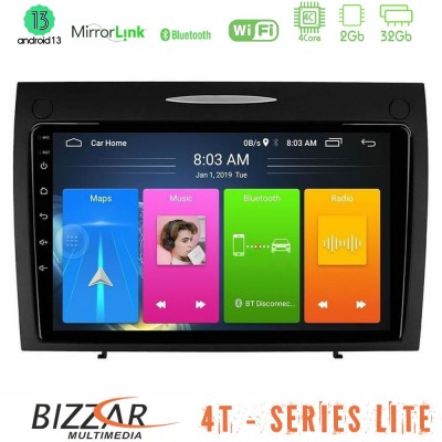 Bizzar 4T Series Mercedes SLK Class 4Core Android13 2+32GB Navigation Multimedia Tablet 9