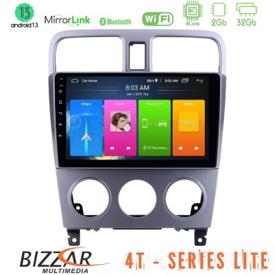 Bizzar 4T Series Subaru Forester 2003-2007 4Core Android13 2+32GB Navigation Multimedia Tablet 9