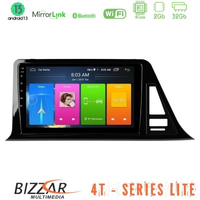 Bizzar 4T Series Toyota CH-R 4Core Android13 2+32GB Navigation Multimedia Tablet 9