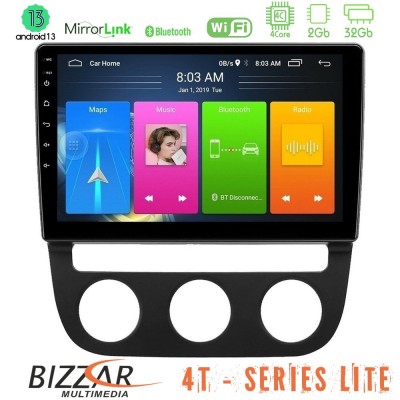 Bizzar 4T Series VW Jetta 4Core Android13 2+32GB Navigation Multimedia Tablet 10