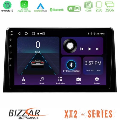 Bizzar XT2 Series 4Core Android13 2+32GB Peugeot Partner / Citroën Berlingo 2020-> Navigation Multimedia Tablet 10