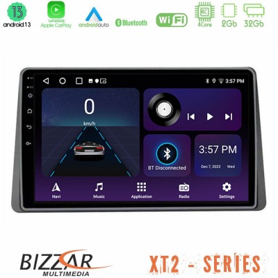 Bizzar XT2 Series Dacia Duster 2022-2024 4Core Android13 2+32GB Navigation Multimedia Tablet 9″