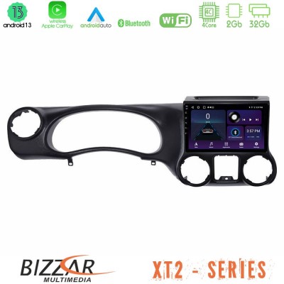 Bizzar XT2 Series 4Core Android13 2+32GB Jeep Wrangler 2011-2014 Navigation Multimedia Tablet 10