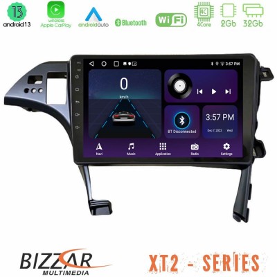 Bizzar XT2 Series 4Core Android13 2+32GB Toyota Prius 2010-2015 Navigation Multimedia Tablet 10