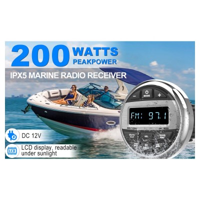 Bizzar Marine Radio Usb / Aux / BT