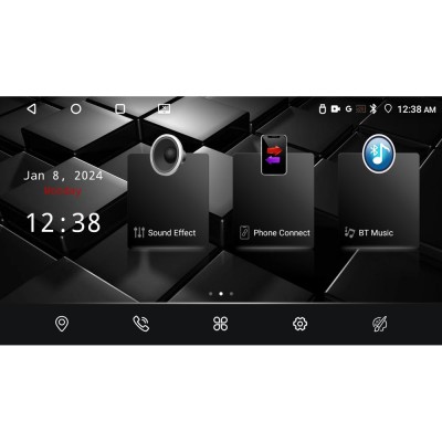 Nakamichi NAM5260 Series 4Core Android12 4+64GB Mercedes E Class / CLS Class Navigation Multimedia Tablet 9