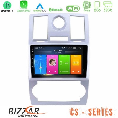 Bizzar CS Series 4Core Android13 2+32GB Chrysler 300C Navigation Multimedia Tablet 9