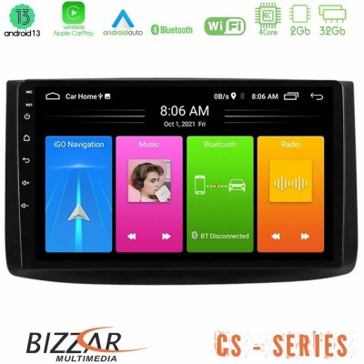 Bizzar CS Series 4Core Android13 2+32GB Chevrolet Aveo 2006-2010 Navigation Multimedia Tablet 9