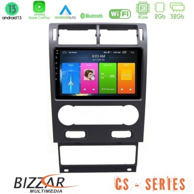 Bizzar CS Series 4Core Android13 2+32GB Ford Mondeo 2004-2007 Navigation Multimedia Tablet 9