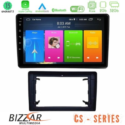 Bizzar CS Series 4Core Android13 2+32GB Chrysler / Dodge / Jeep Navigation Multimedia Tablet 10