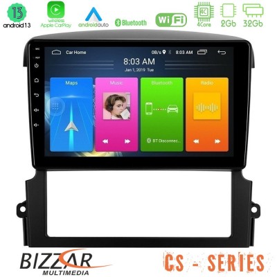 Bizzar CS Series 4Core Android13 2+32GB Kia Sorento Navigation Multimedia Tablet 9