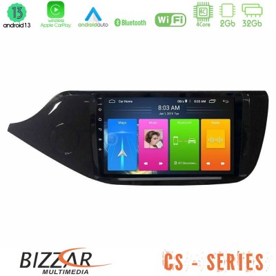 Bizzar CS Series 4Core Android13 2+32GB Kia Ceed 2013-2017 Navigation Multimedia Tablet 9