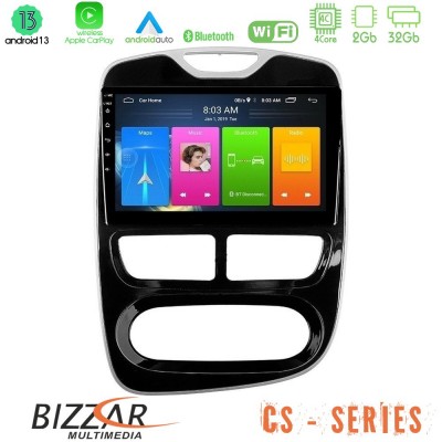 Bizzar CS Series 4Core Android13 2+32GB Renault Clio 2012-2016 Navigation Multimedia Tablet 10