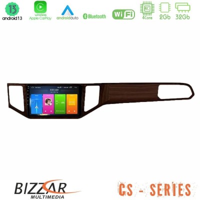 Bizzar CS Series 4Core Android13 2+32GB VW Sportsvan 2014-2020 Navigation Multimedia Tablet 9