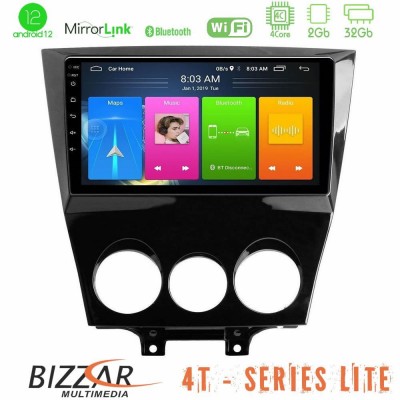 Bizzar 4T Series Mazda RX8 2008-2012 4Core Android13 2+32GB Navigation Multimedia Tablet 9