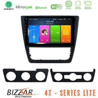 Bizzar 4T Series Skoda Yeti 2009-> 4Core Android13 2+32GB Navigation Multimedia Tablet 10