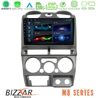 Bizzar M8 Series Isuzu D-Max 2007-2011 8core Android13 4+32GB Navigation Multimedia Tablet 9