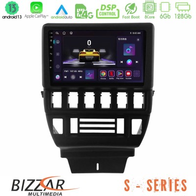 Bizzar S Series Lada Niva 8core Android13 6+128GB Navigation Multimedia Tablet 9