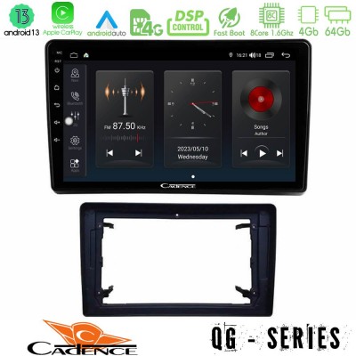 Cadence QG Series 8Core Android13 4+64GB Chrysler / Dodge / Jeep Navigation Multimedia Tablet 10