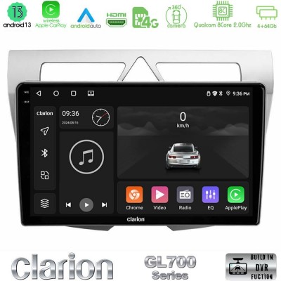 Clarion GL700 Series 8Core Android13 4+64GB Kia Picanto Navigation Multimedia Tablet 9