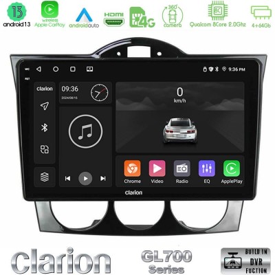 Clarion GL700 Series 8Core Android13 4+64GB Mazda RX8 2003-2008 Navigation Multimedia Tablet 9