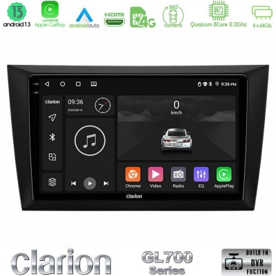 Clarion GL700 Series 8Core Android13 4+64GB Vw Golf 6 Navigation Multimedia Tablet 9