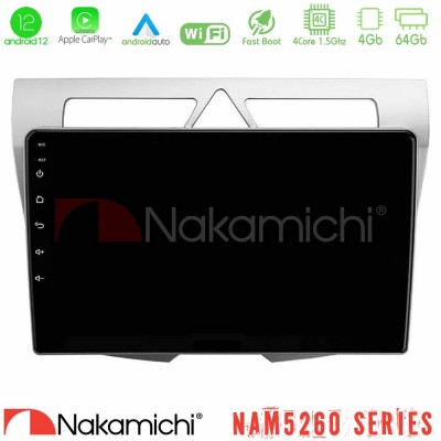 Nakamichi NAM5260 Series 4Core Android12 4+64GB Kia Picanto Navigation Multimedia Tablet 9