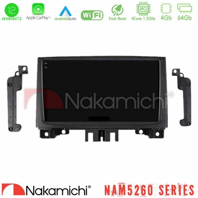 Nakamichi NAM5260 Series Mercedes Sprinter/VW Crafter 2006-2018 4Core Android12 4+64GB Navigation Multimedia Tablet 9″ Με Carplay & Android Auto