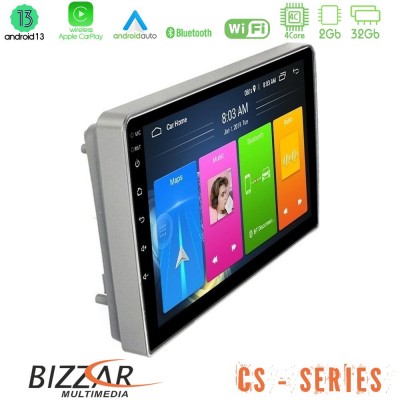 Bizzar CS Series 4Core Android13 2+32GB Opel Astra/Corsa/Antara/Zafira Navigation Multimedia Tablet 9