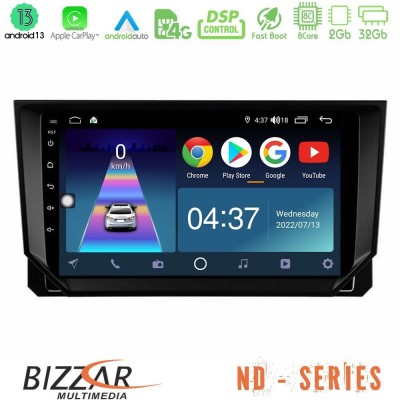 Bizzar ND Series 8Core Android13 2+32GB Seat Arona/Ibiza Navigation Multimedia Tablet 9