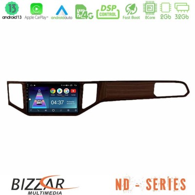 Bizzar ND Series 8Core Android13 2+32GB VW Sportsvan 2014-2020 Navigation Multimedia Tablet 9