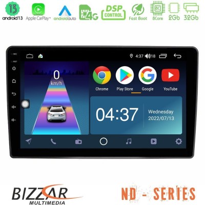 Bizzar ND Series 8Core Android13 2+32GB VW Passat Navigation Multimedia Tablet 9