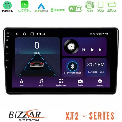 Bizzar XT2 Series 4Core Android13 2+32GB Peugeot Partner / Citroën Berlingo 2008-2018 Navigation Multimedia Tablet 9