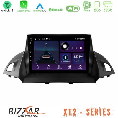 Bizzar XT2 Series 4Core Android13 2+32GB Ford C-Max/Kuga Navigation Multimedia Tablet 9