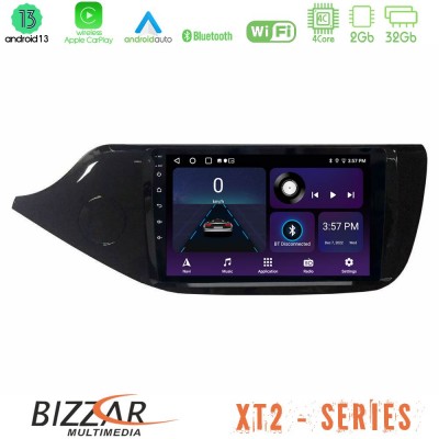 Bizzar XT2 Series 4Core Android13 2+32GB Kia Ceed 2013-2017 Navigation Multimedia Tablet 9