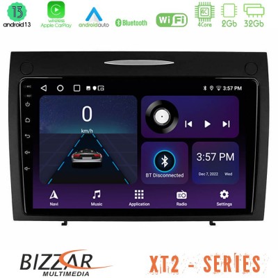 Bizzar XT2 Series 4Core Android13 2+32GB Mercedes SLK Class Navigation Multimedia Tablet 9