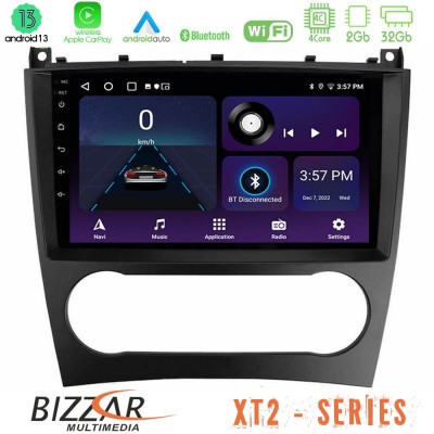 Bizzar XT2 Series 4Core Android13 2+32GB Mercedes W203 Facelift Navigation Multimedia Tablet 9