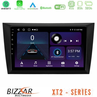 Bizzar XT2 Series 4Core Android13 2+32GB Vw Golf 6 Navigation Multimedia Tablet 9