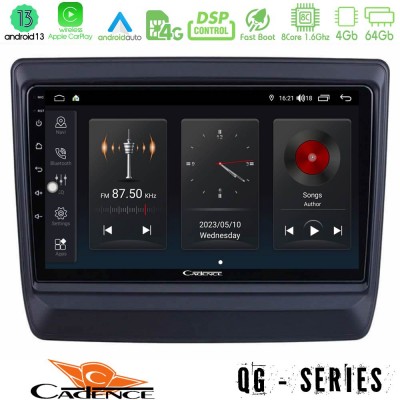 Cadence QG Series 8Core Android13 4+64GB Isuzu D-MAX 2020-2023 Navigation Multimedia Tablet 9