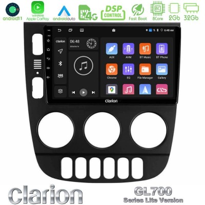 Clarion GL700 Lite Series 8Core Android11 2+32GB Mercedes ML Class 1998-2005 Navigation Multimedia Tablet 9