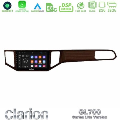 Clarion GL700 Lite Series 8Core Android11 2+32GB VW Sportsvan 2014-2020 Navigation Multimedia Tablet 9