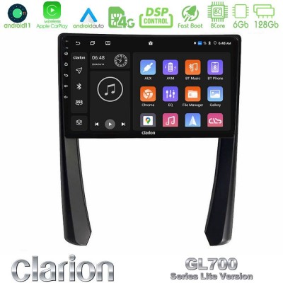 Clarion GL700 Lite Series 8Core Android11 6+128GB Porsche 911/Cayman/Boxster Navigation Multimedia Tablet 9