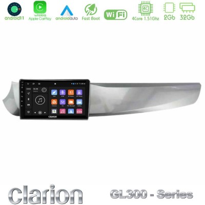 Clarion GL300 Series Alfa Romeo Giulietta 2010-2014 4Core Android11 2+32GB Navigation Multimedia Tablet 9