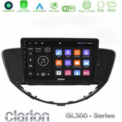 Clarion GL300 Series 4Core Android11 2+32GB Subaru Tribeca 2007-2014 Navigation Multimedia Tablet 9